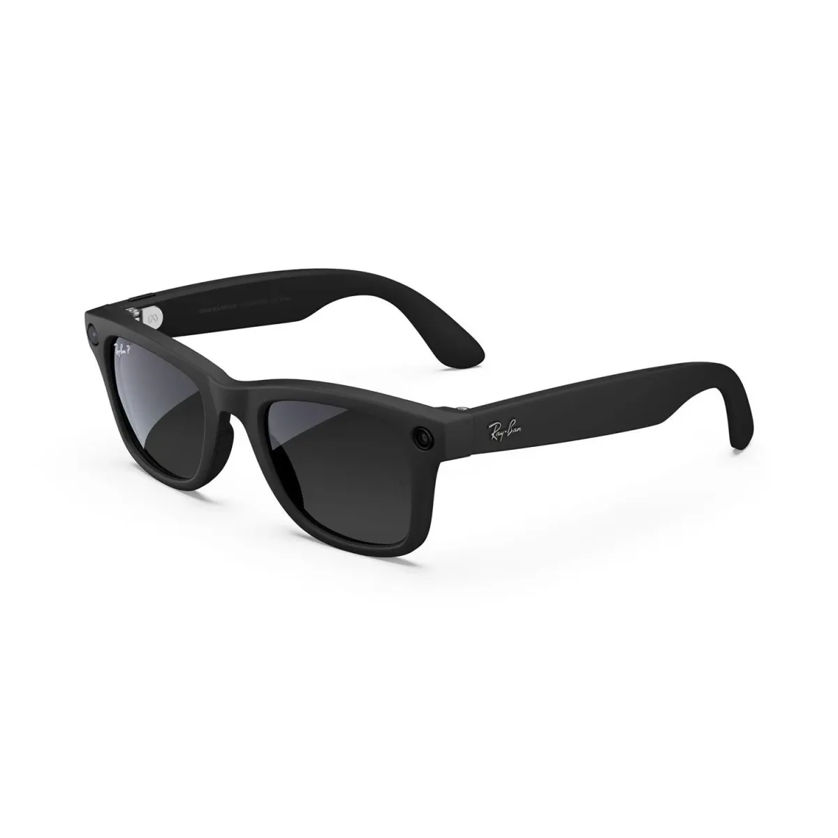 Meta Ray-Ban Wayfarer M Matte Black/Gradient Graphite Lenses - Gen 1