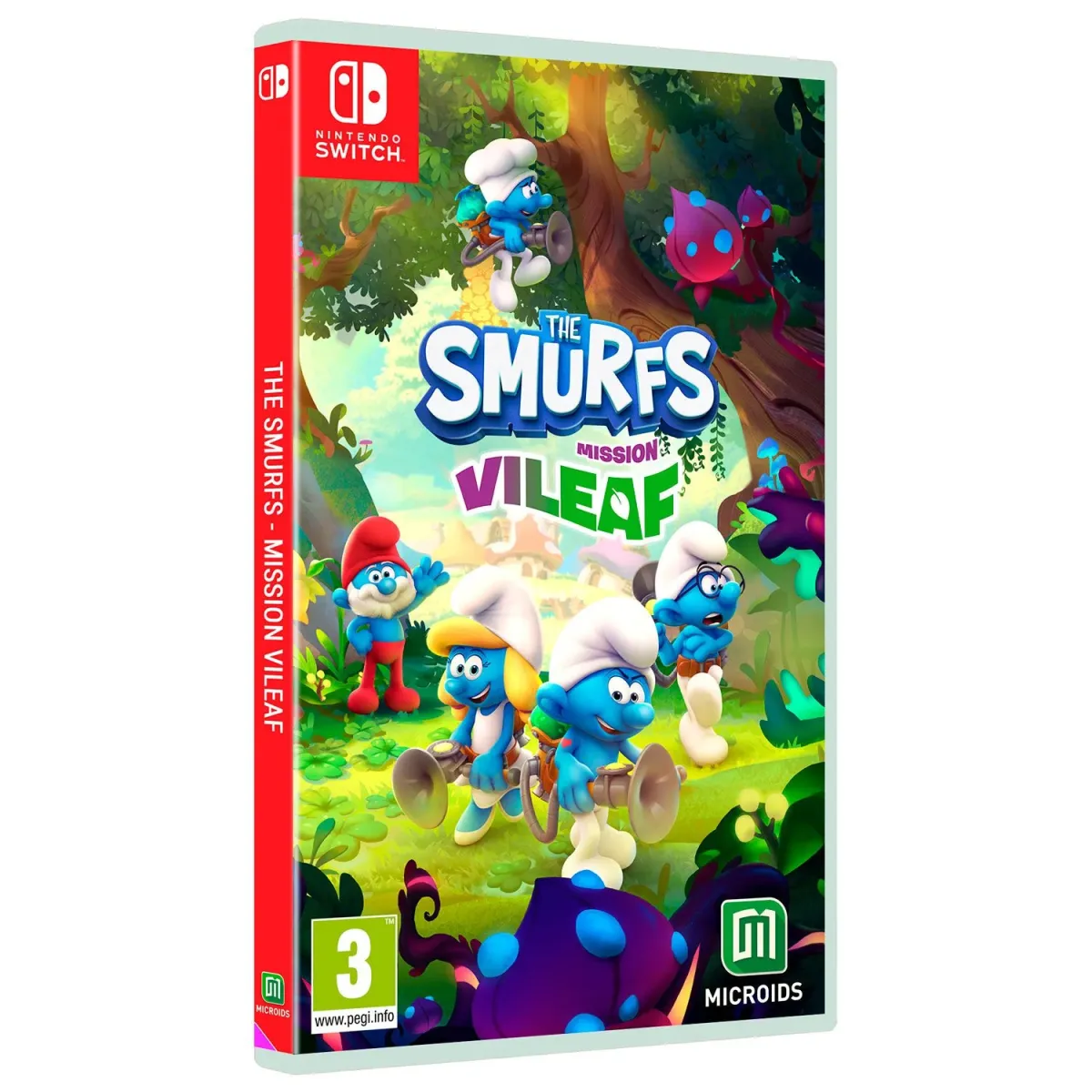 Microids The Smurfs: Mission Vileaf Nintendo Switch