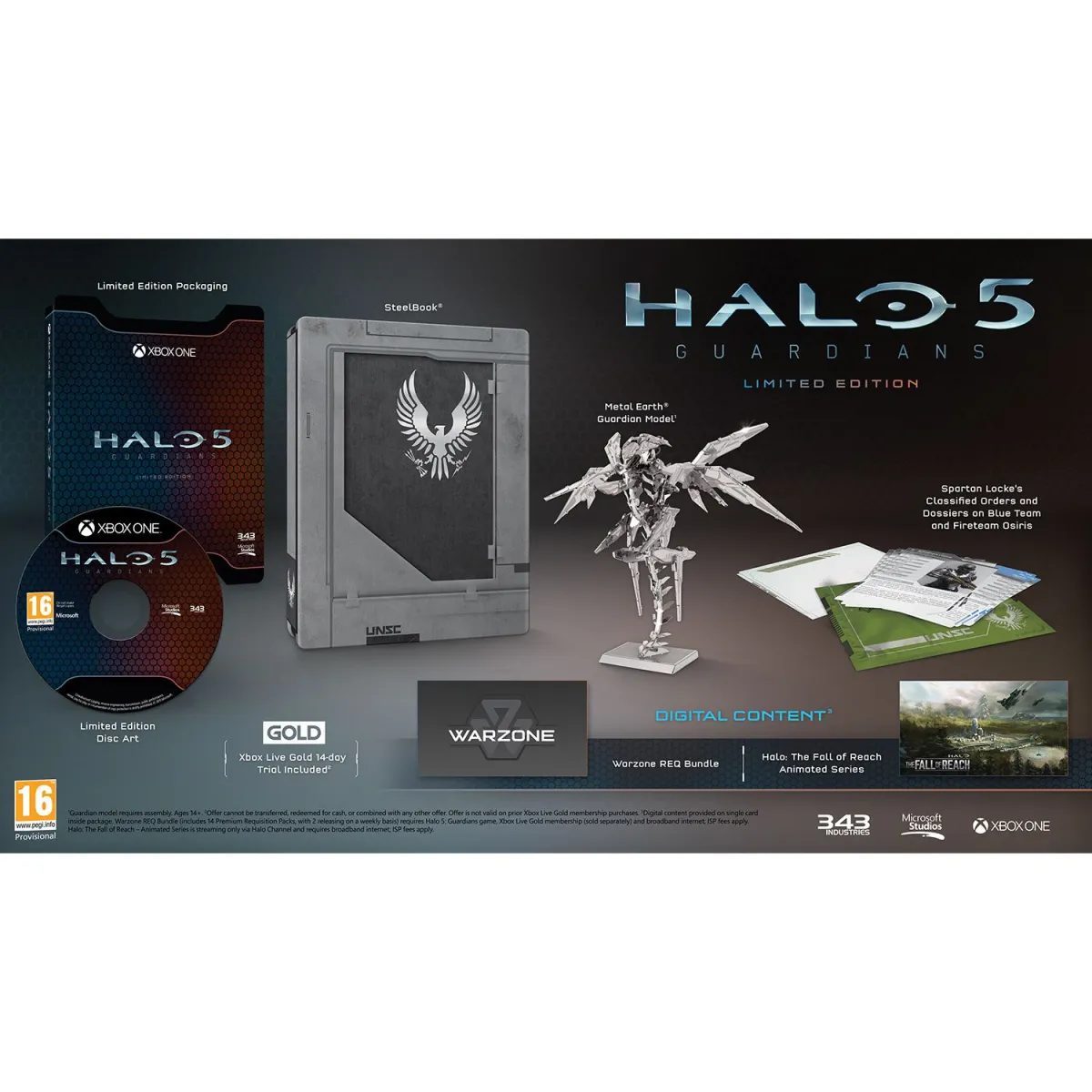 Microsoft Halo 5 Limited Edition (XBOXONE) Xbox