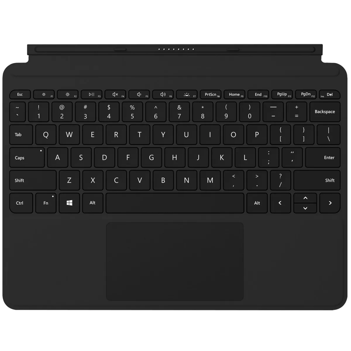 Microsoft Surface Go/Go 2/Go 3 Type Cover Qwerty Μαύρο