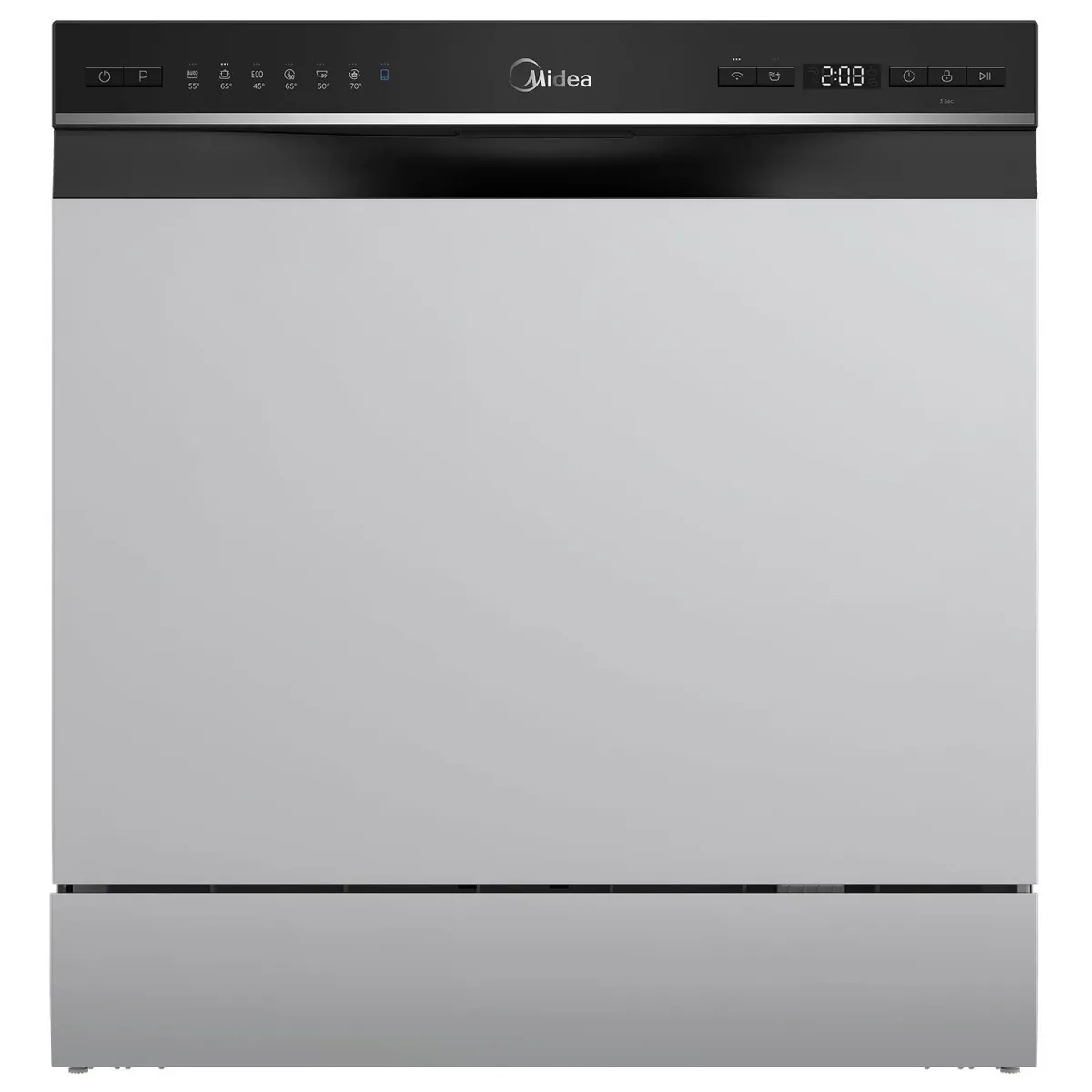 Midea MDWTT0802MS-WF Πλυντήριο Πιάτων Άνω πάγκου 55 cm