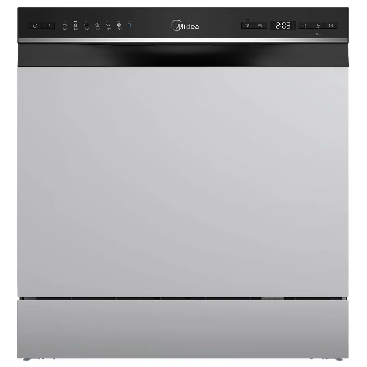 Midea MDWTT0802MS-WF Πλυντήριο Πιάτων Ελεύθερο 55 cm