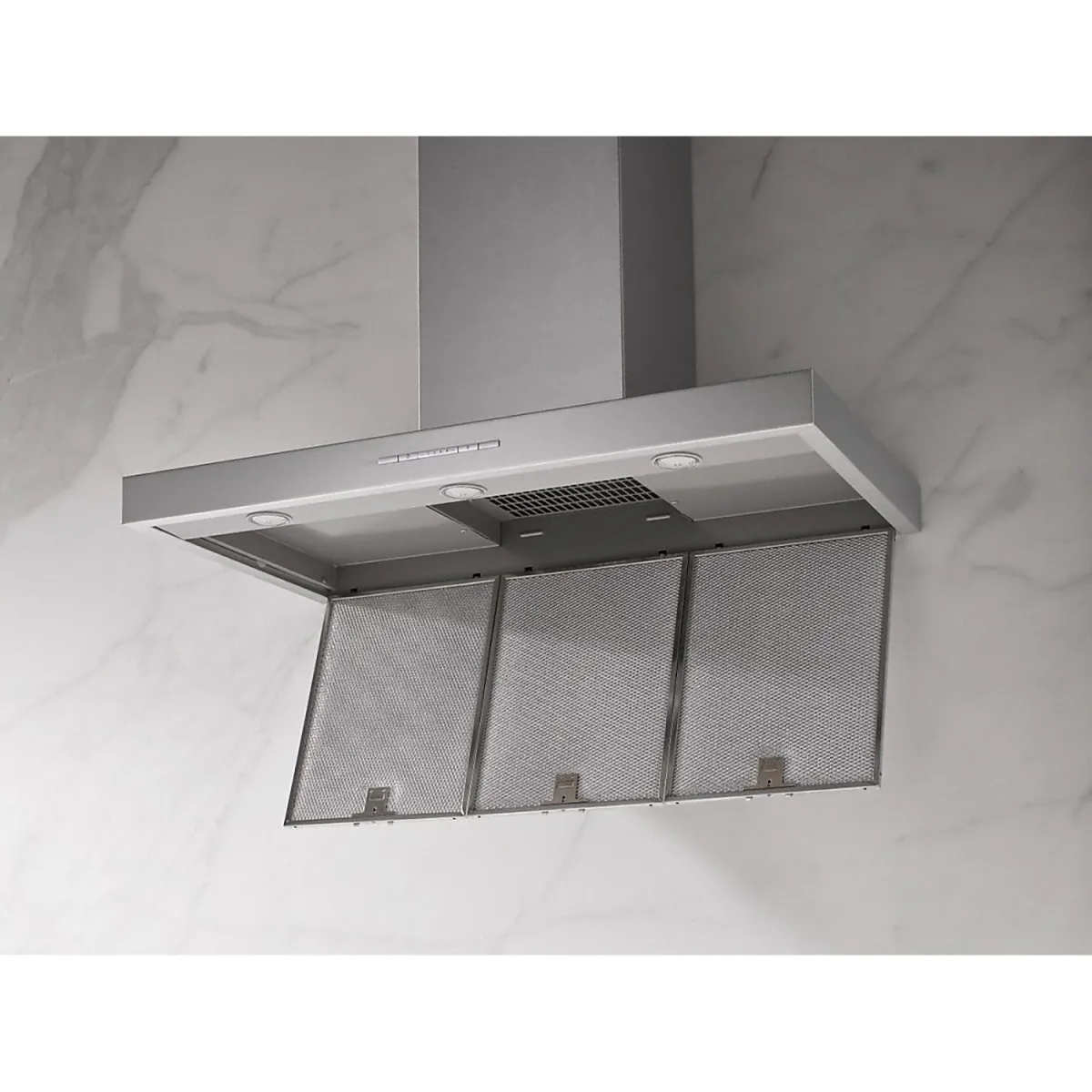 Miele DA 6096 W Black Wing Obsidian Απορροφητήρας Τζάκι