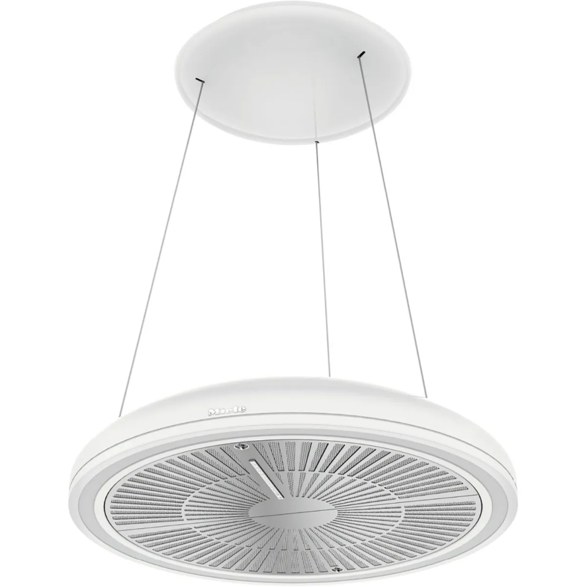 Miele DA 7078 D AURA 3.0 WHITE Απορροφητήρας Νησίδα