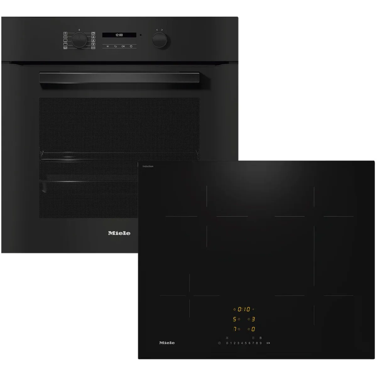 Miele H 2861-1 B + KM 7361 FL Σετ εντοιχισμού