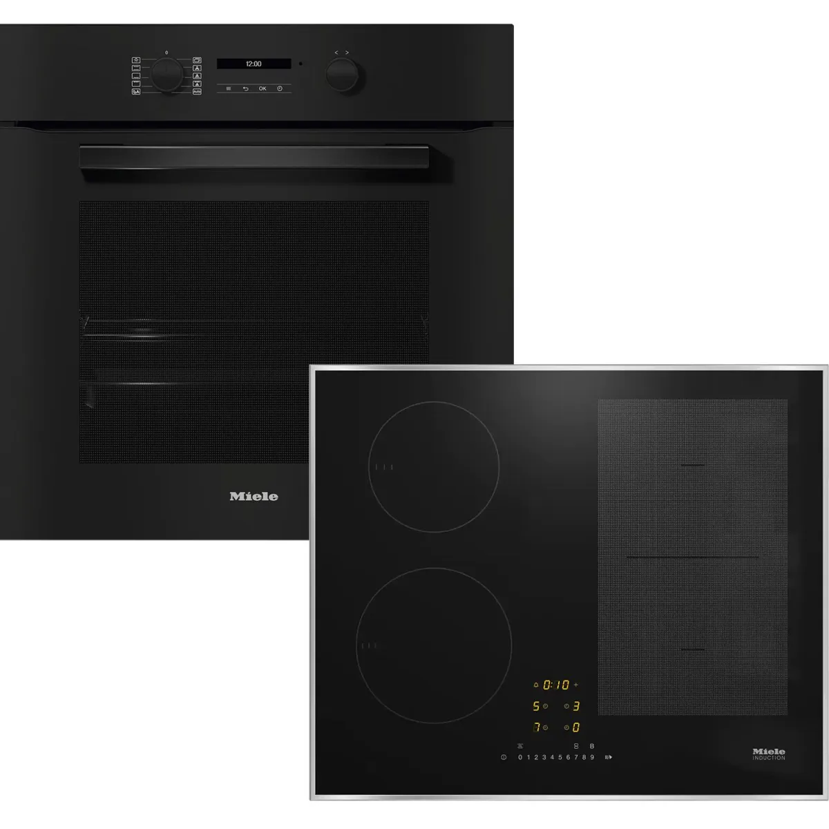 Miele H 2861-1 B + KM 7466 FR Σετ εντοιχισμού
