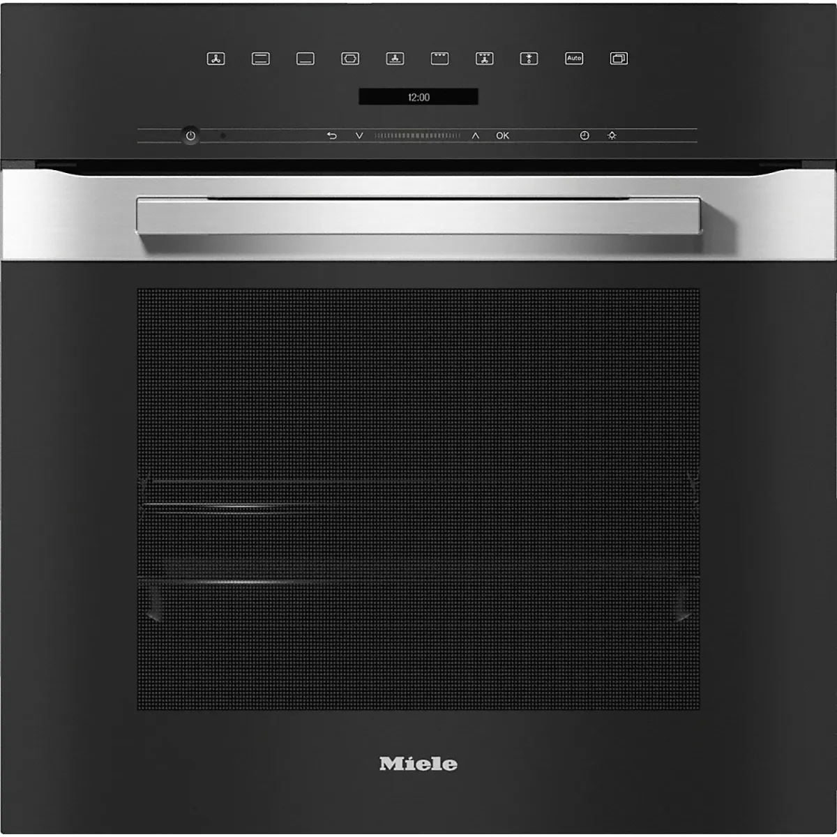 Miele H 7260 B  cleanSteel Φούρνος Άνω πάγκου