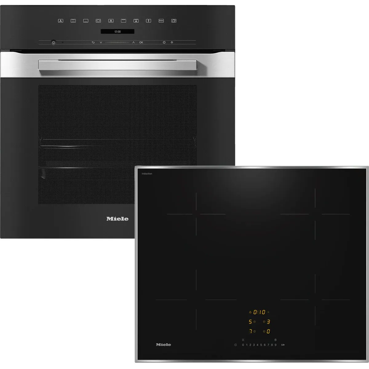 Miele H 7260 B + KM 7361 FR D Σετ εντοιχισμού