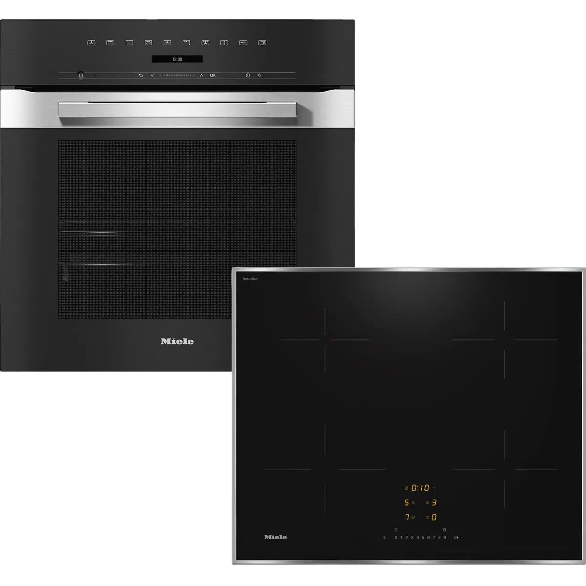 Miele H 7260 B + KM7361 FR D 230/50 Σετ εντοιχισμού