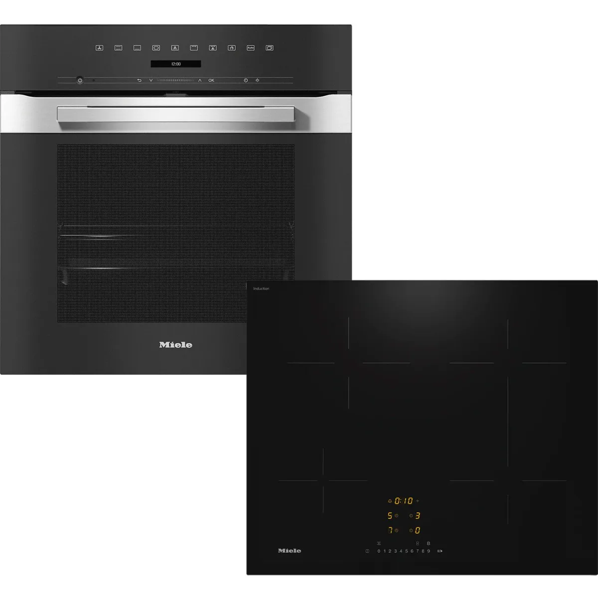 Miele H 7260 BP + KM 7361 FL Σετ εντοιχισμού