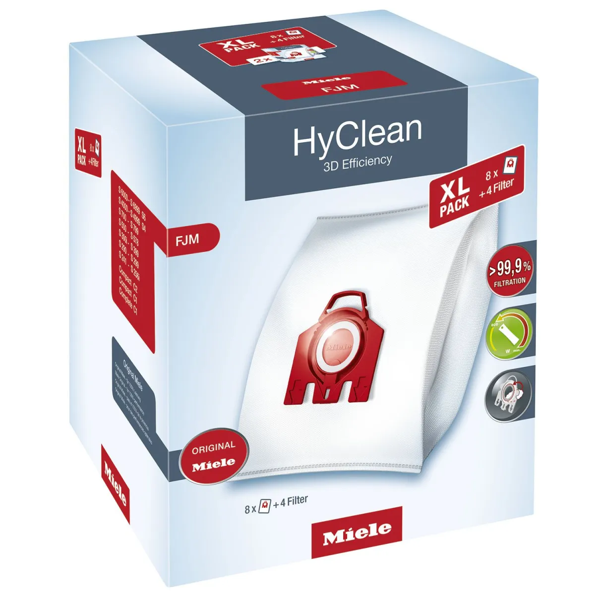 Miele Σακούλες Σκούπας HyClean 3D-XL-Pack