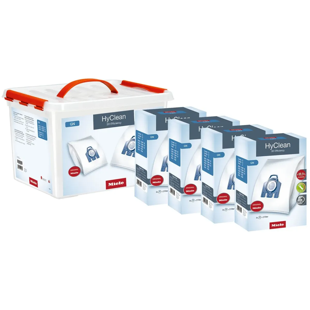 Miele Σακούλες Σκούπας HyClean GN Box & 5ετής Επέκταση Εγγύησης