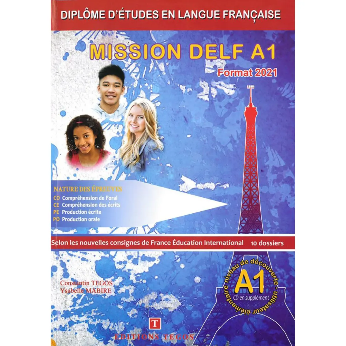Τέγος Κων/νος Mission Delf A1 Livre D'Eleve 2021
