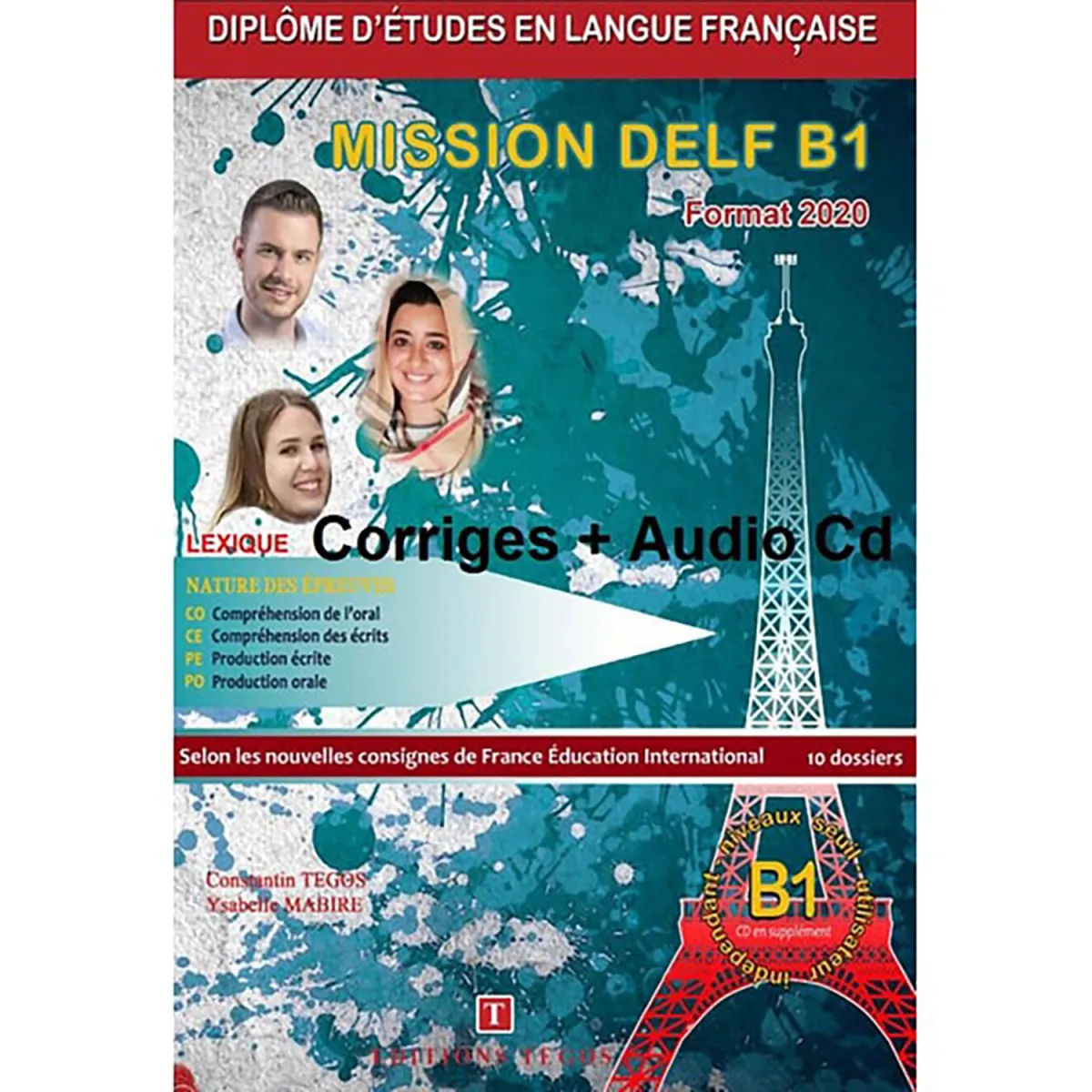 Mission Delf B1 Pack (+Corriges+Cd) 2020
