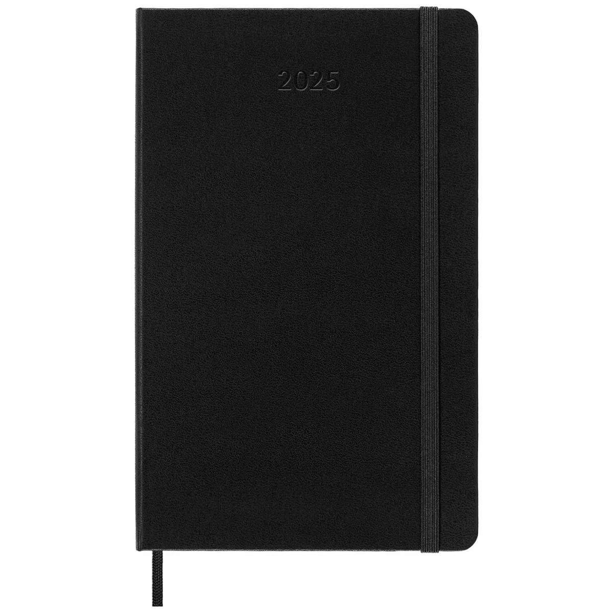 Moleskine 2025 Ημερολόγιο Εβδομαδιαίο Kάθετο L Black Σκληρό Εξώφυλλο