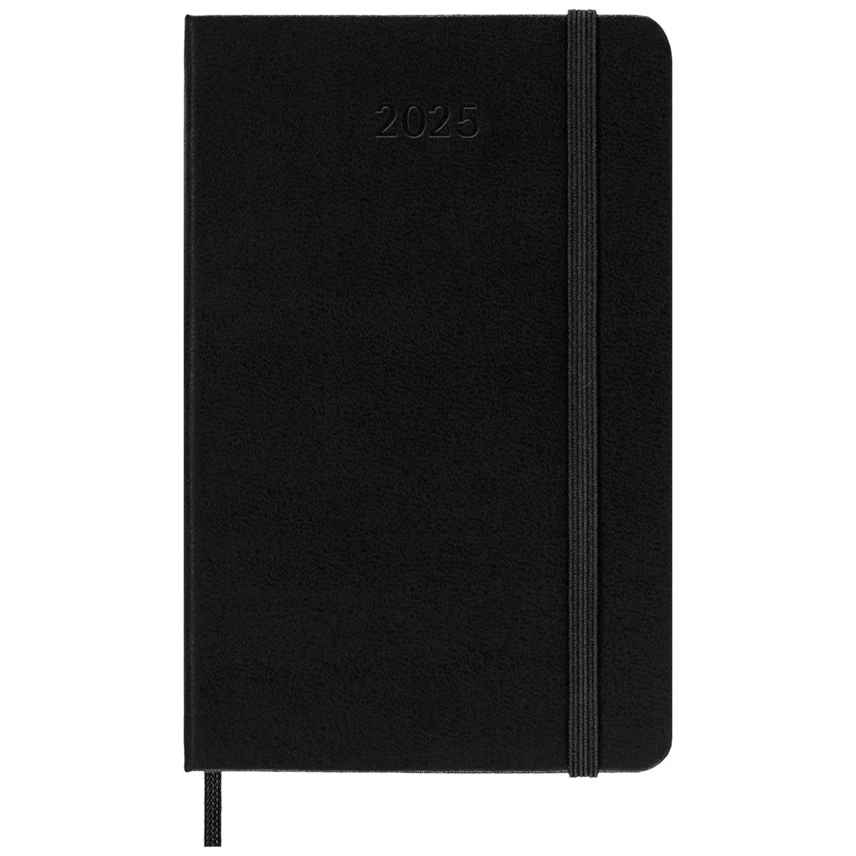 Moleskine 2025 Ημερολόγιο Εβδομαδιαίο Oριζόντιο Pocket Black Σκληρό Εξώφυλλο