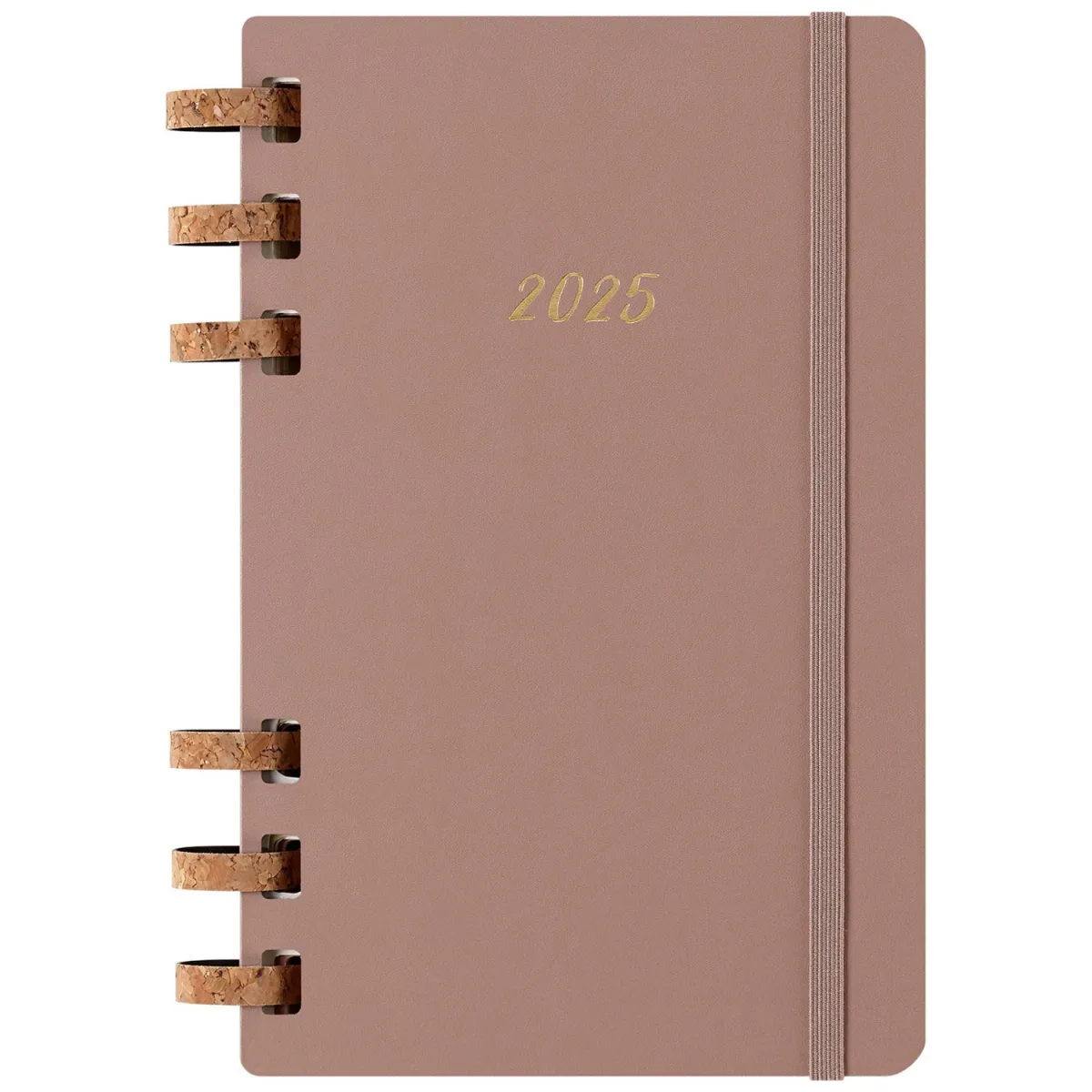 Moleskine 2025 Ημερολόγιο Σπιράλ Planner L Almond