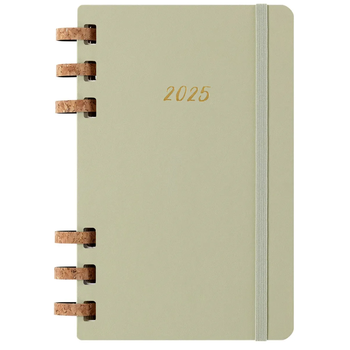 Moleskine 2025 Ημερολόγιο Σπιράλ Planner L Kiwi
