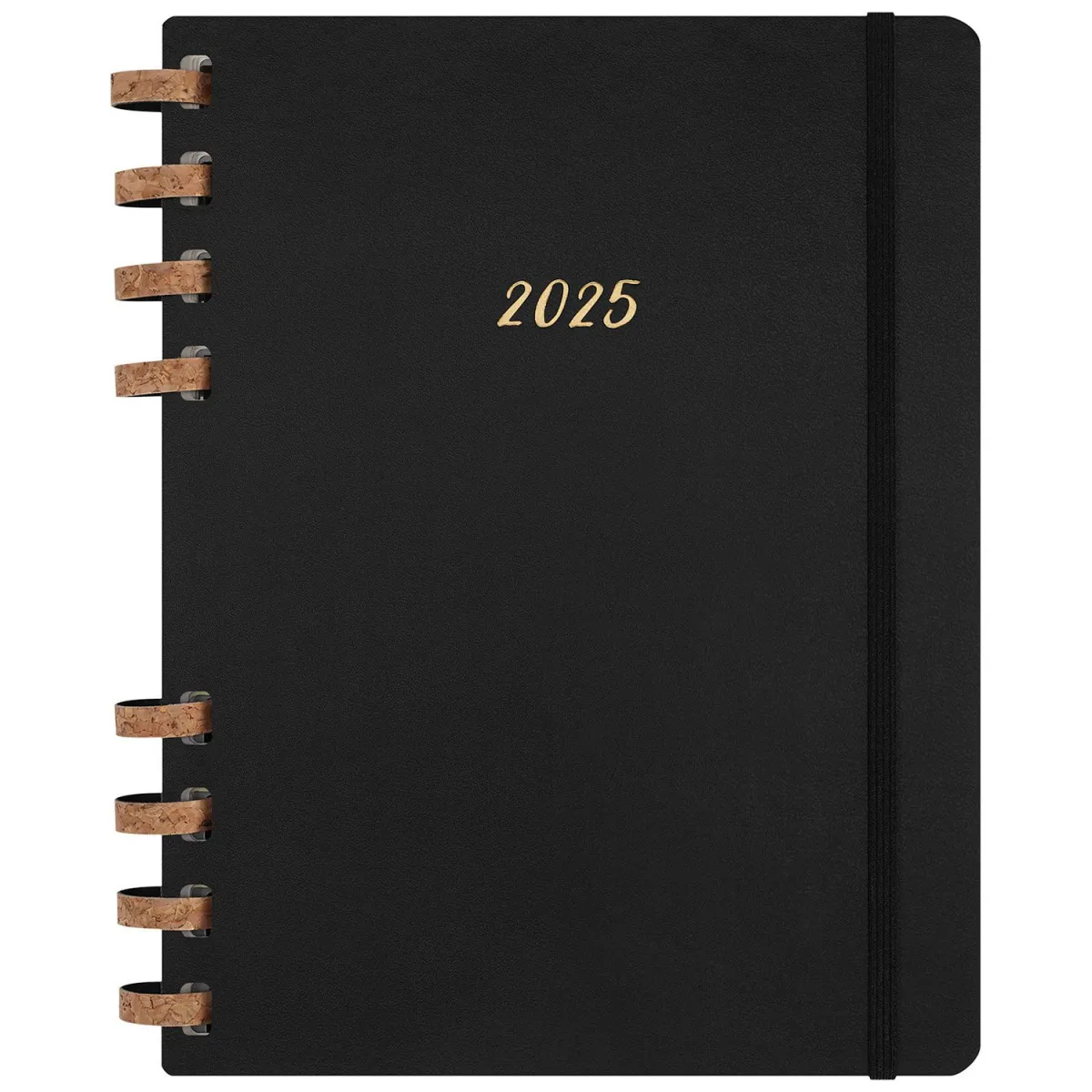 Moleskine 2025 Ημερολόγιο Σπιράλ Planner Xlarge Black
