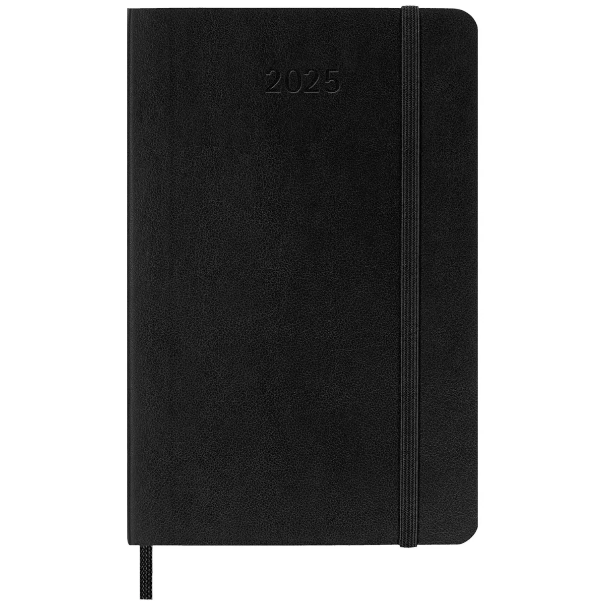 Moleskine 2025 Ημερολόγιο Εβδομαδιαίο Pocket Black Μαλακό Εξώφυλλο