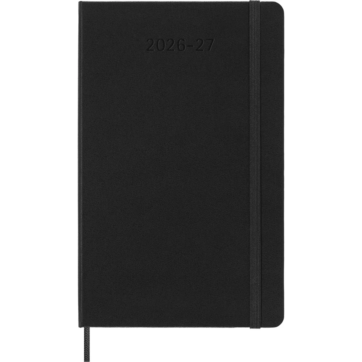 Moleskine 2026-2027 Ακαδημαϊκό Ημερολόγιο Ημερήσιο L Black Σκληρό Εξώφυλλο