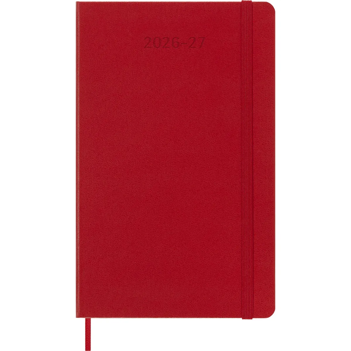 Moleskine 2026-2027 Ακαδημαϊκό Ημερολόγιο Εβδομαδιαίο L Red Σκληρό Εξώφυλλο