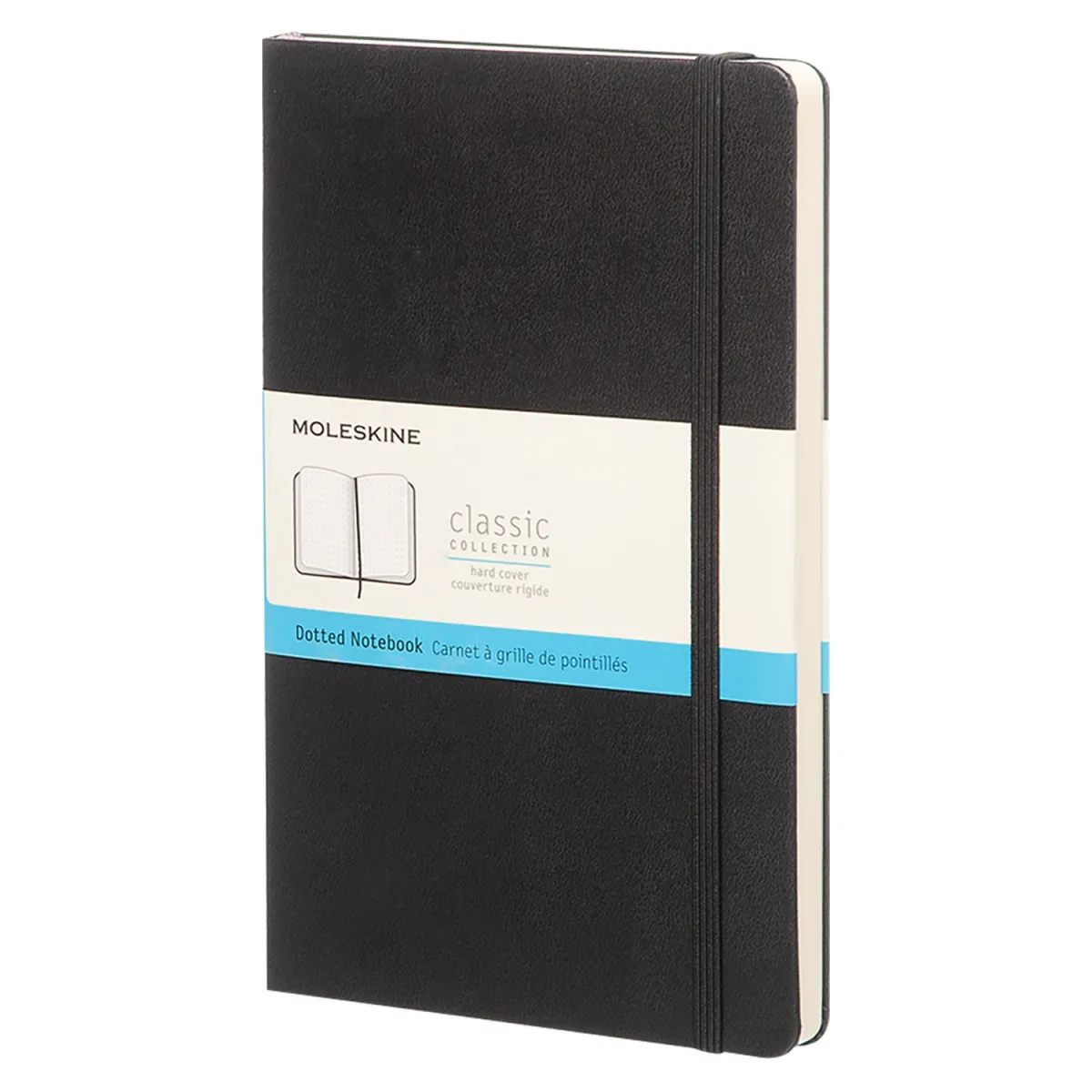 Moleskine Σημειωματάριο Dotted Large Μαύρο Με Σκληρό Εξώφυλλο