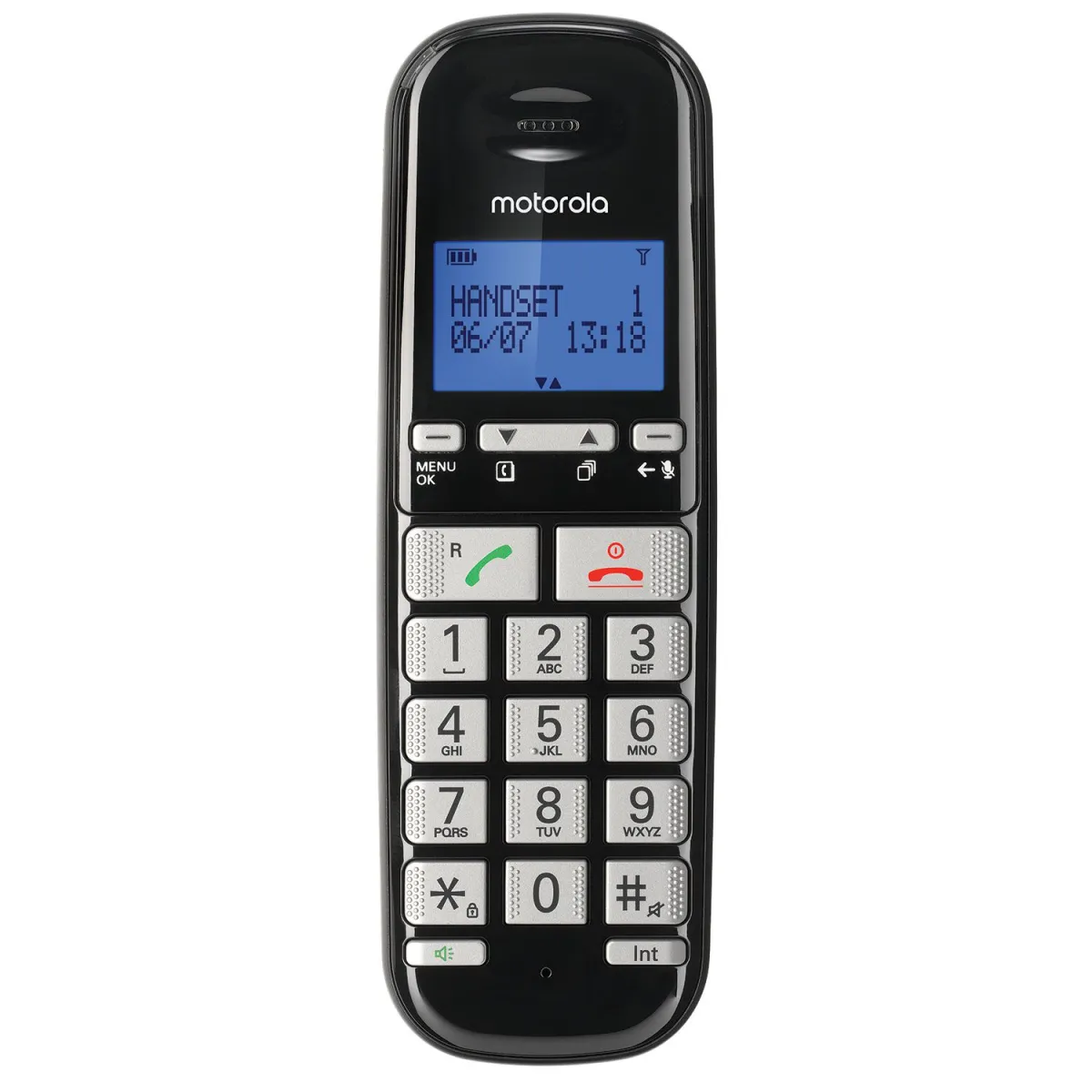 Motorola Ασύρματο Τηλέφωνο S3001 Μαύρο