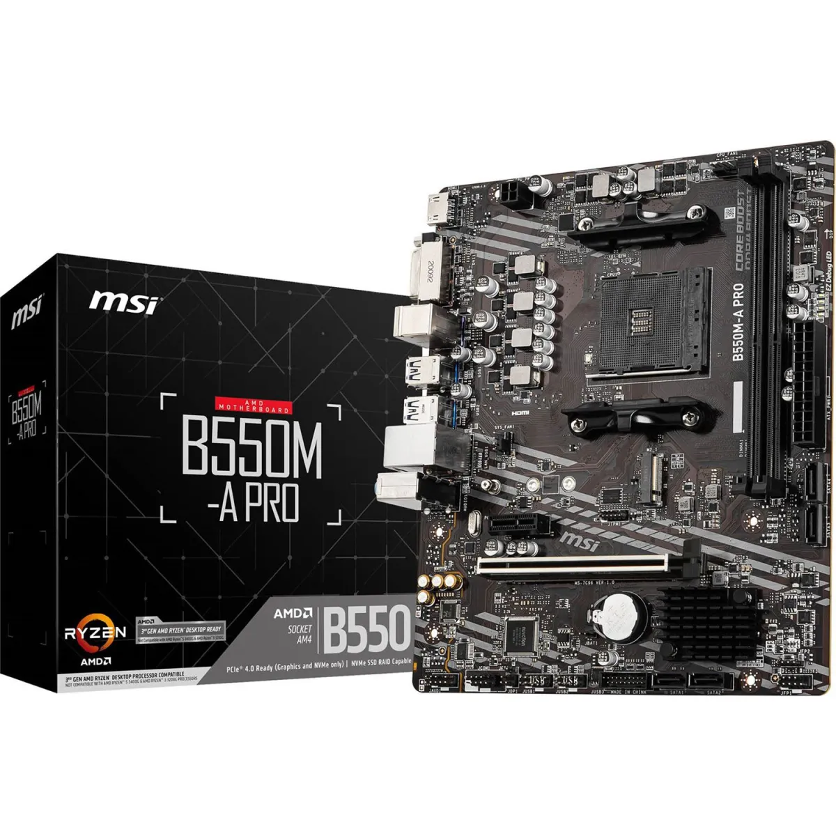 MSI Motherboard B550M-A PRO