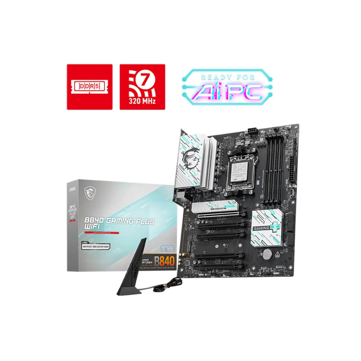 MSI Motherboard B840 GAMING PLUS WIFI