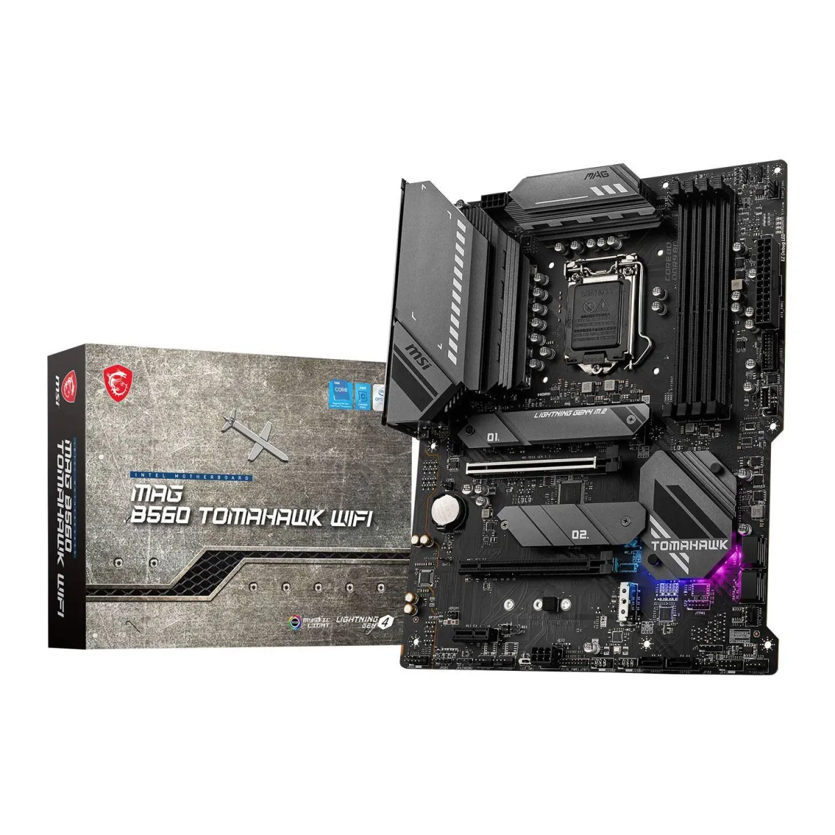 MSI Motherboard MAG B560 TOMAHAWK WIFI