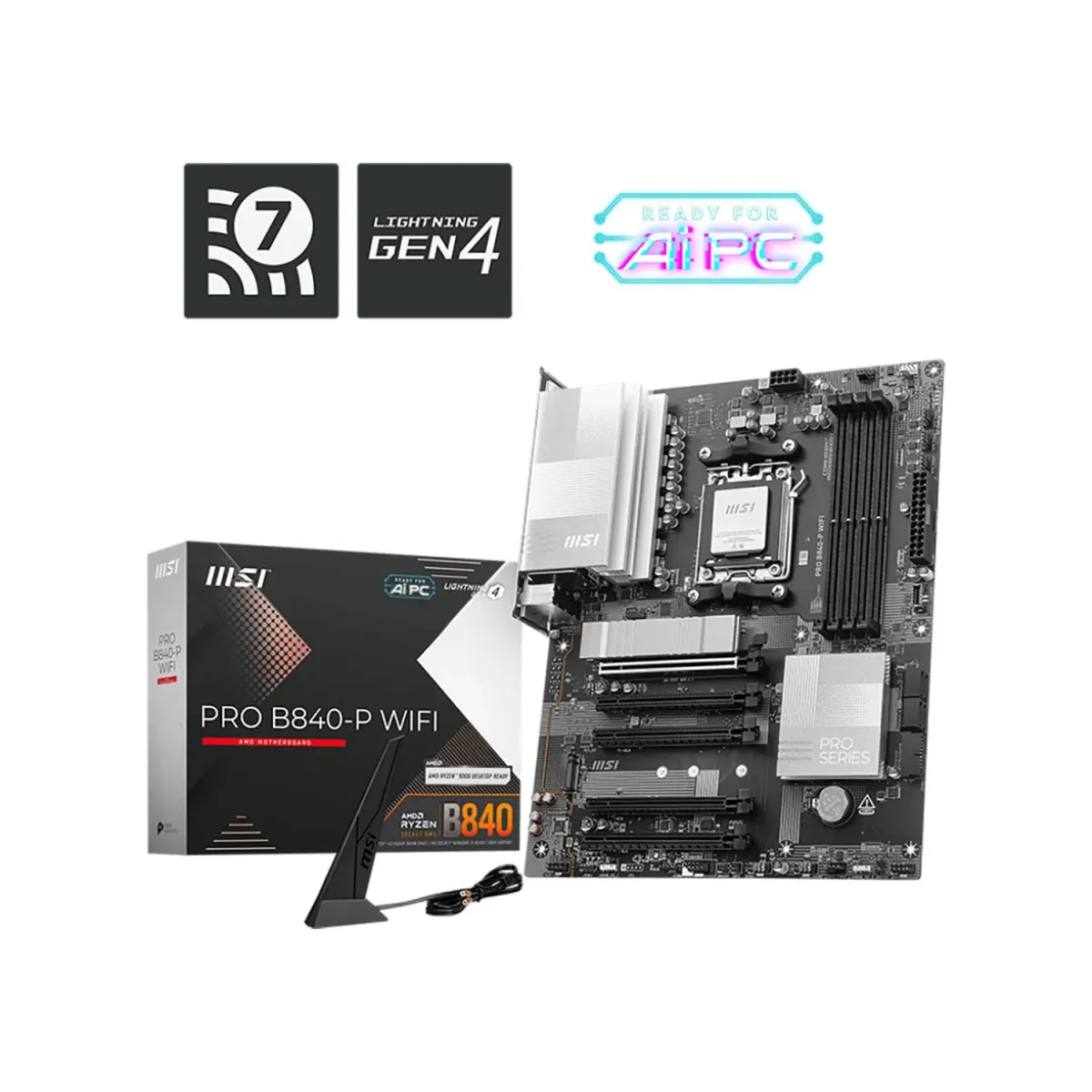 MSI Motherboard PRO B840-P WIFI