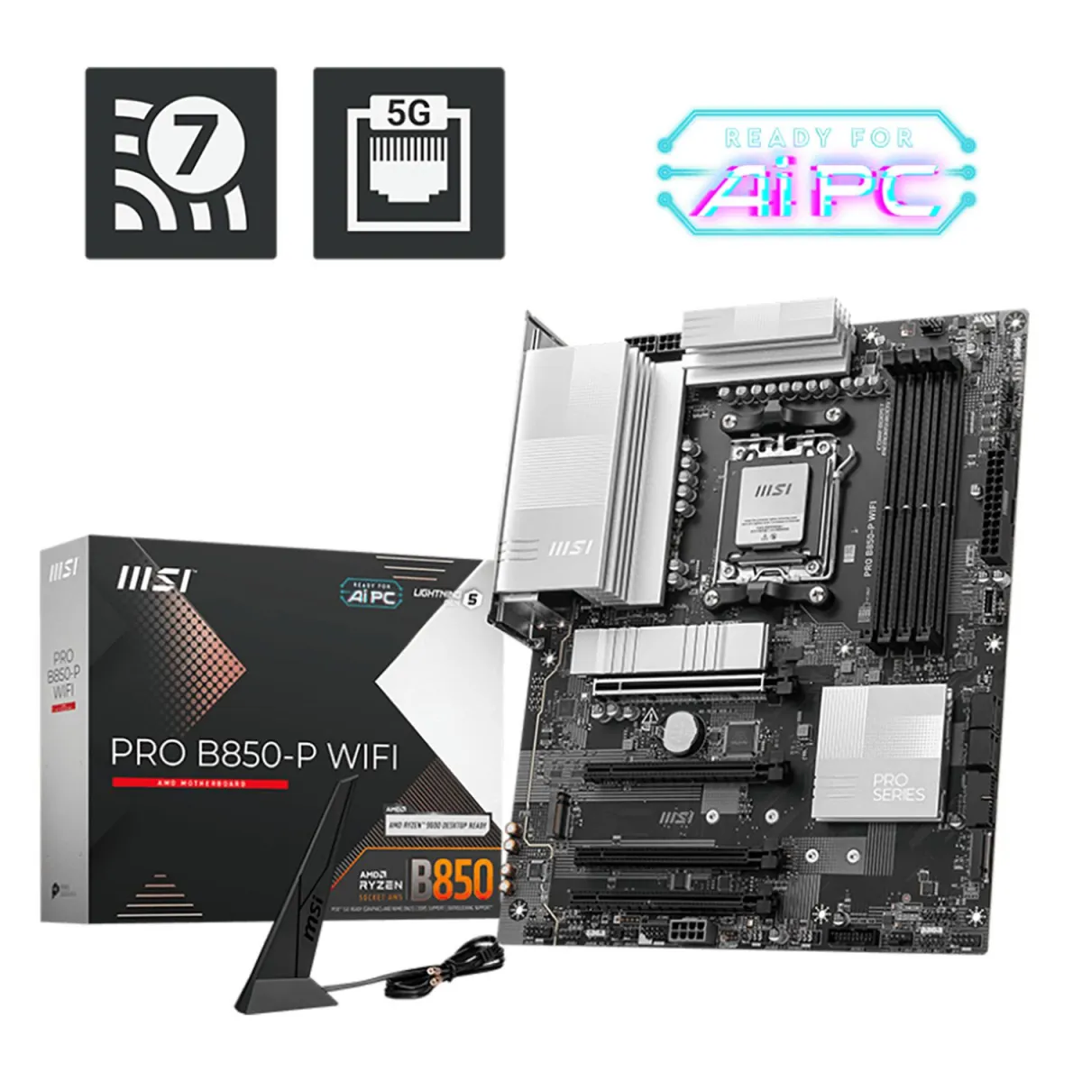 MSI Motherboard PRO B850-P WIFI