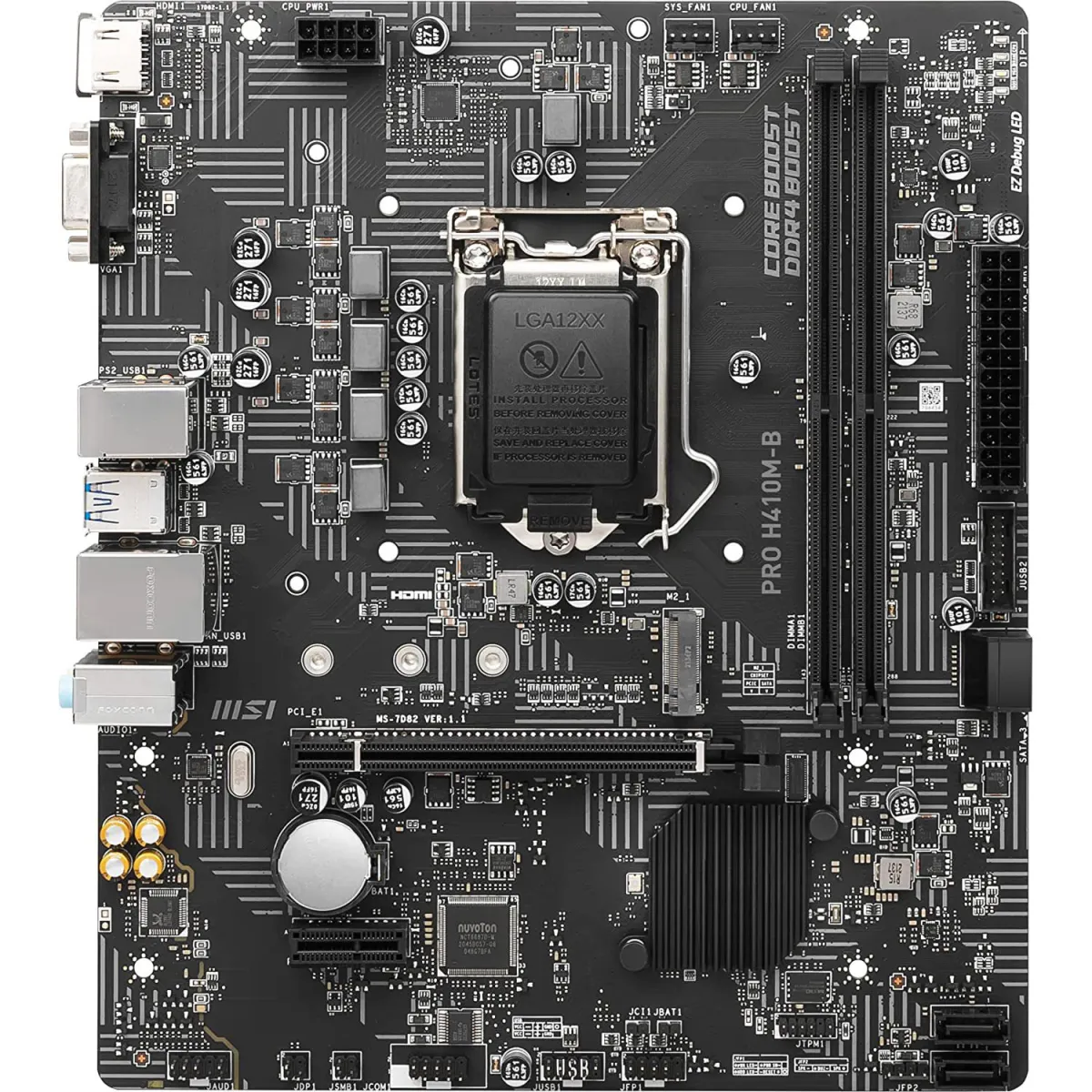 MSI Motherboard PRO H410M-B