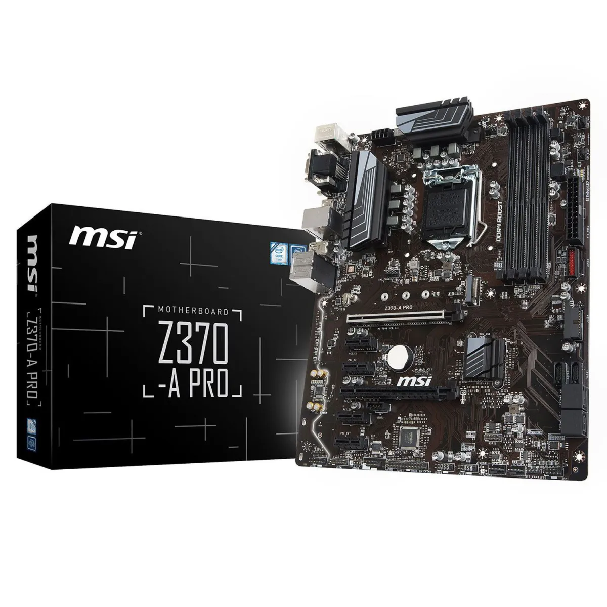 MSI Motherboard Z370-A PRO (Z370/1151/DDR4)