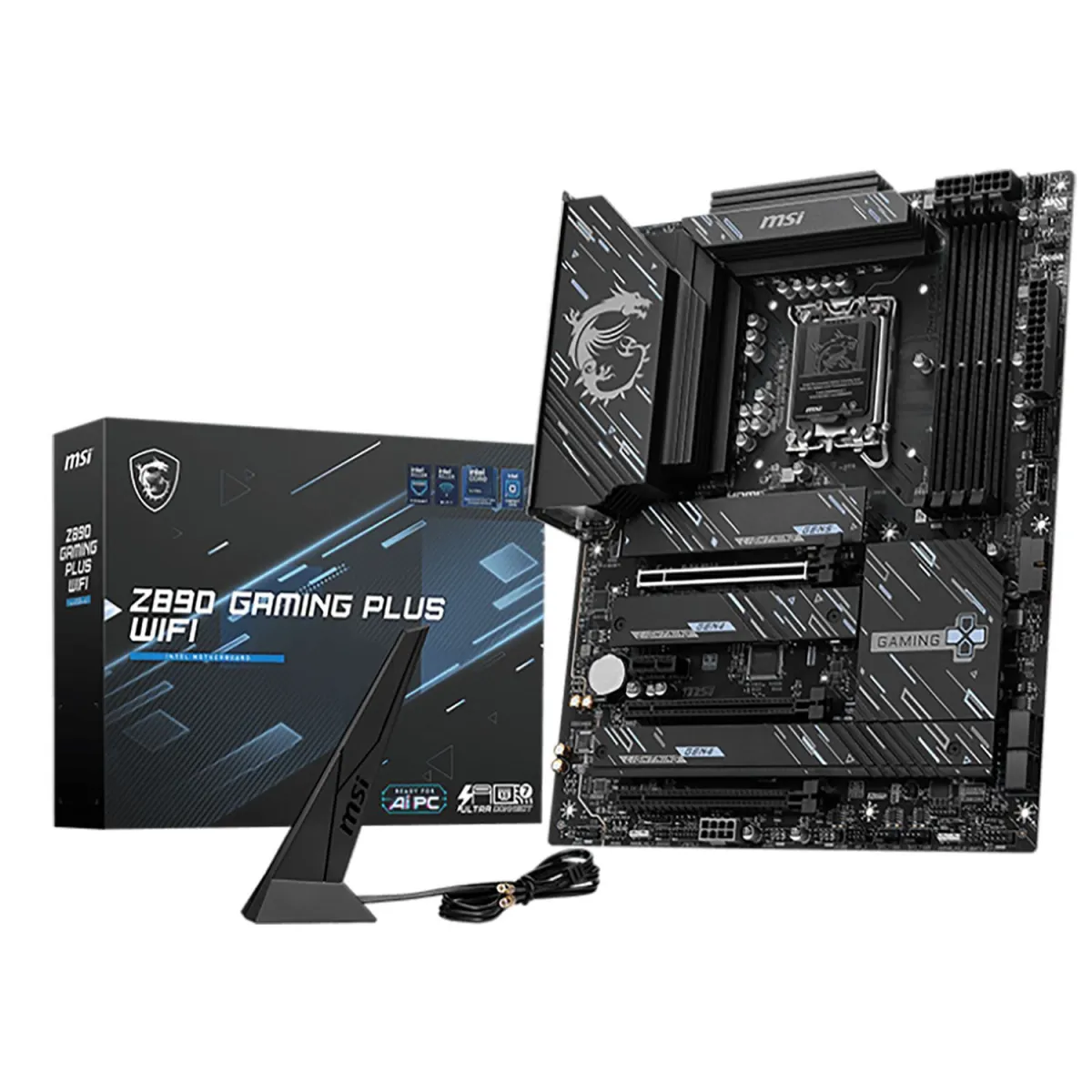 MSI Motherboard Z890 GAMING PLUS WIFI (Z890/1851/DDR5)