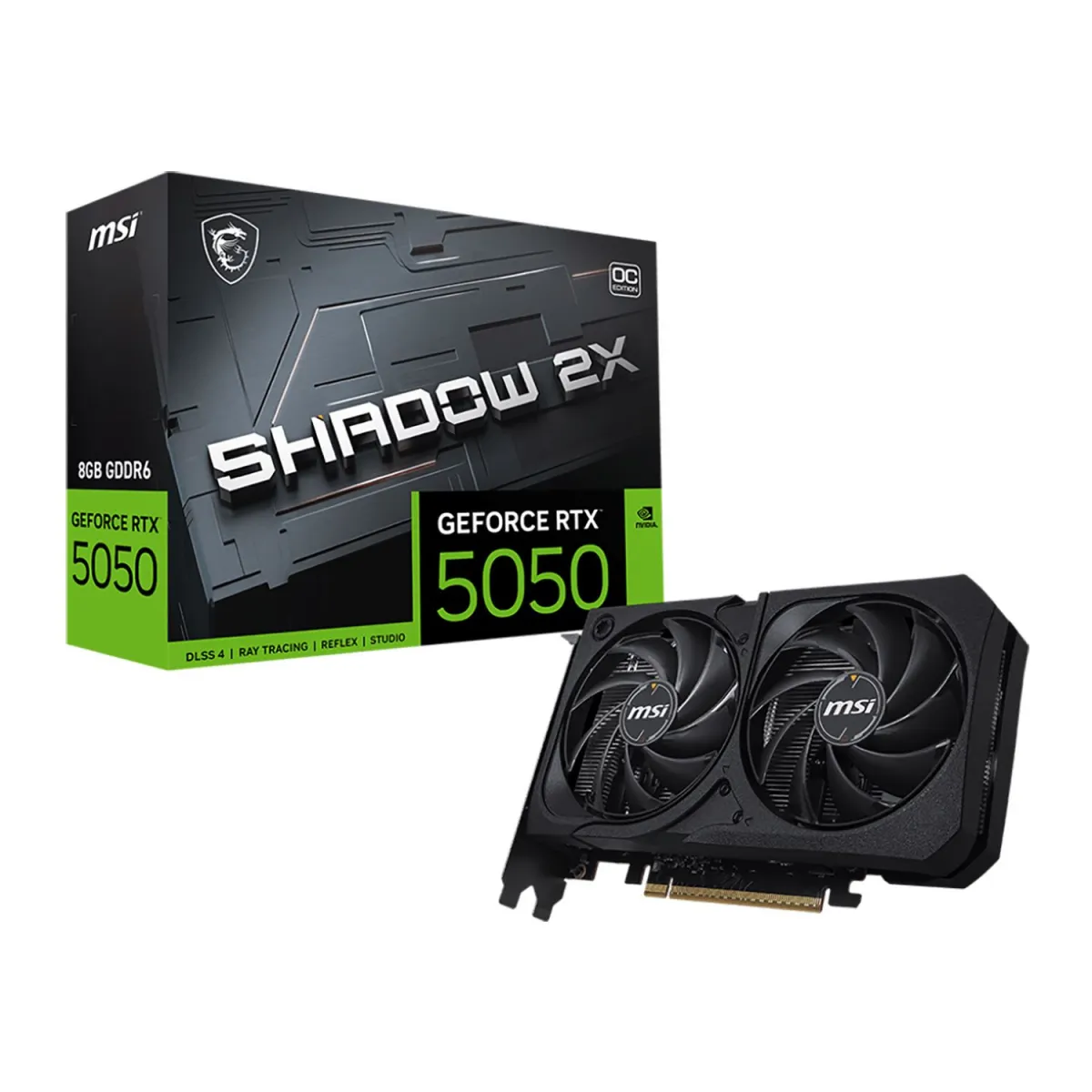 MSI VGA GeForce RTX 5050 Shadow 2X OC 8 GB