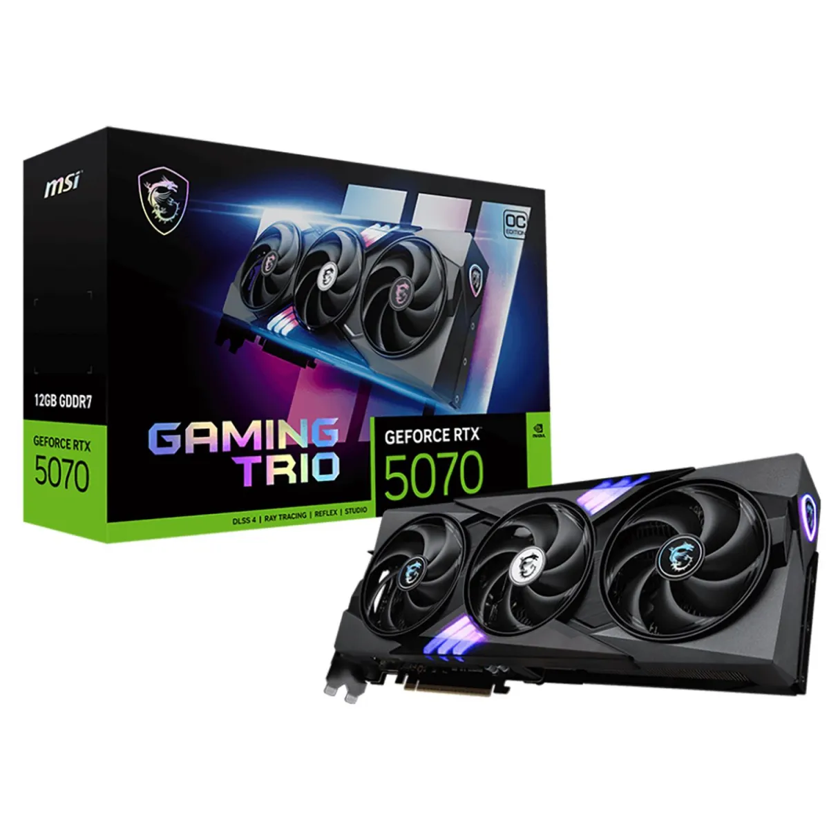 MSI VGA GeForce RTX 5070 GAMING TRIO OC 12 GB
