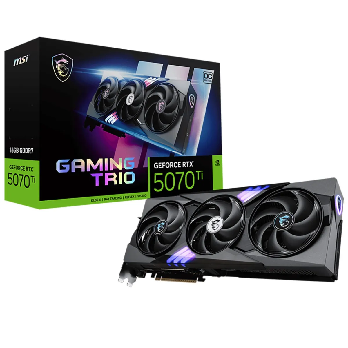 MSI VGA GeForce RTX 5070 Ti GAMING TRIO OC