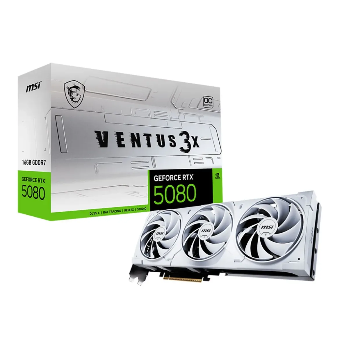 MSI VGA GeForce RTX 5080 Ventus 3X White OC