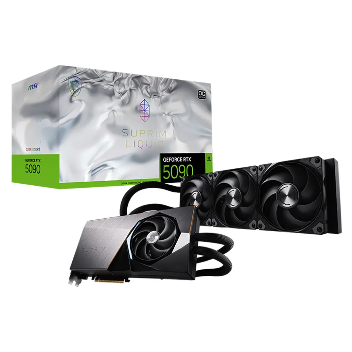 MSI VGA GeForce RTX 5090 SUPRIM LIQUID OC 32 GB