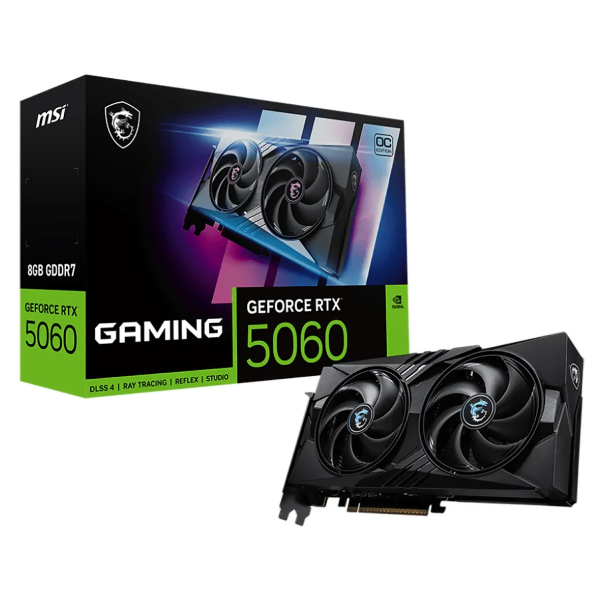 MSI VGA GeForce RTX RTX 5060 GAMING OC 8 GB