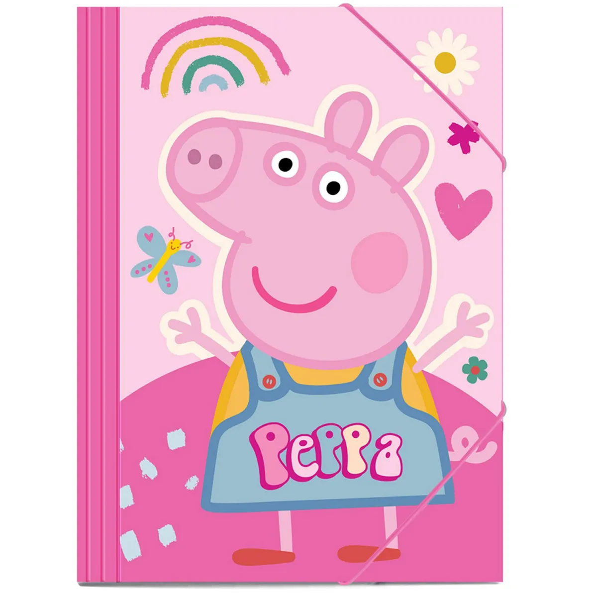Must Φάκελος με Αυτιά και Λάστιχο 25x35 Peppa Pig