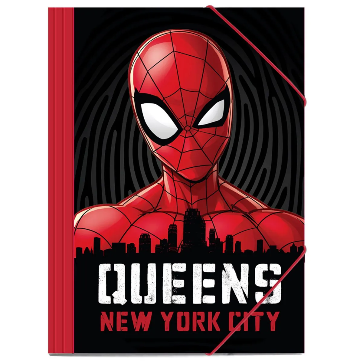 Must Φάκελος με Αυτιά και Λάστιχο 25x35 Spiderman