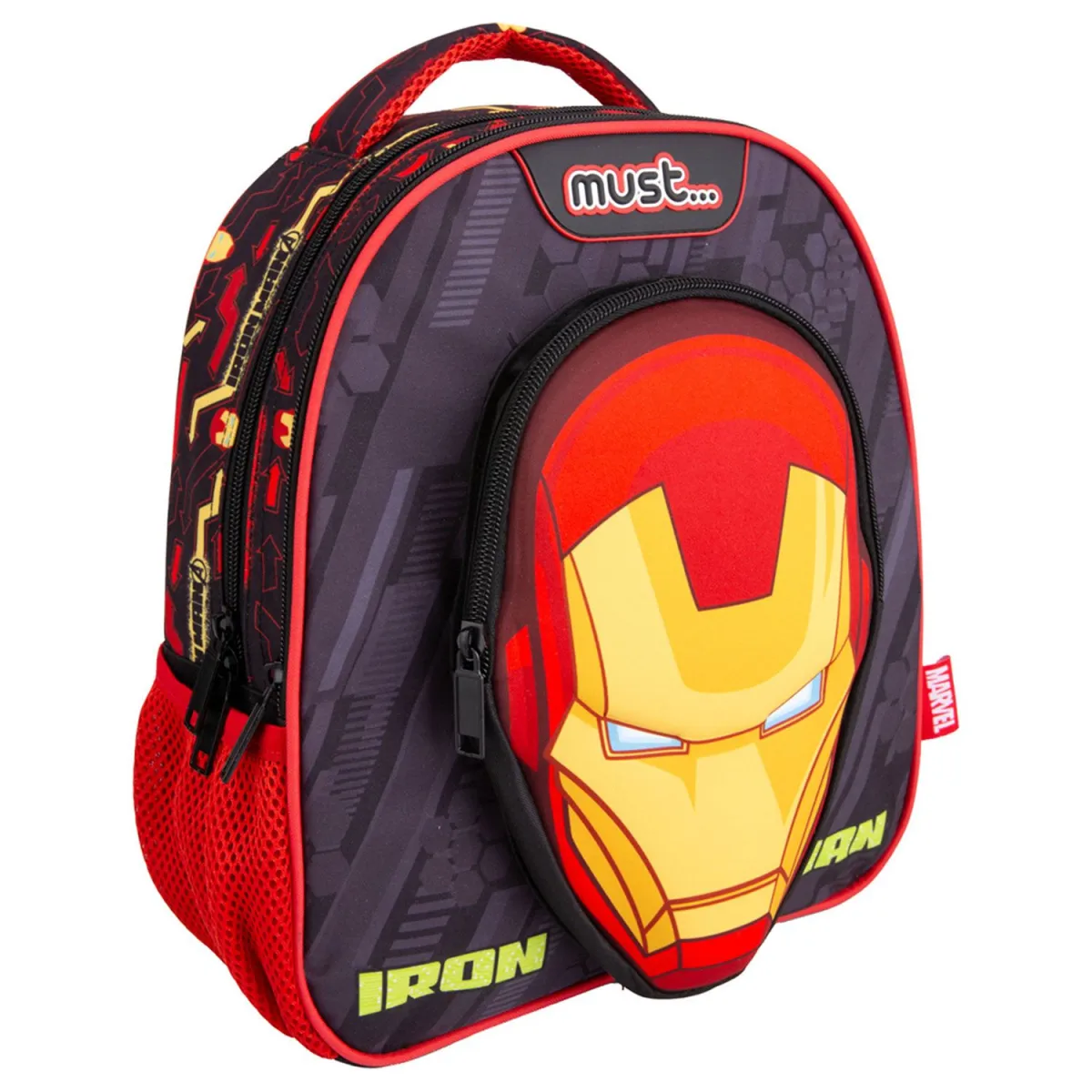 Must Τσάντα Πλάτης Νηπιαγωγείου Iron Man