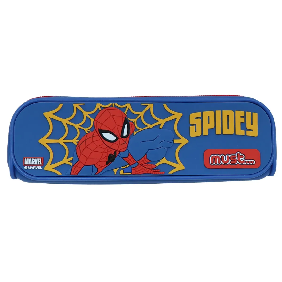 Must Κασετίνα Βαρελάκι Σιλικόνης Spiderman