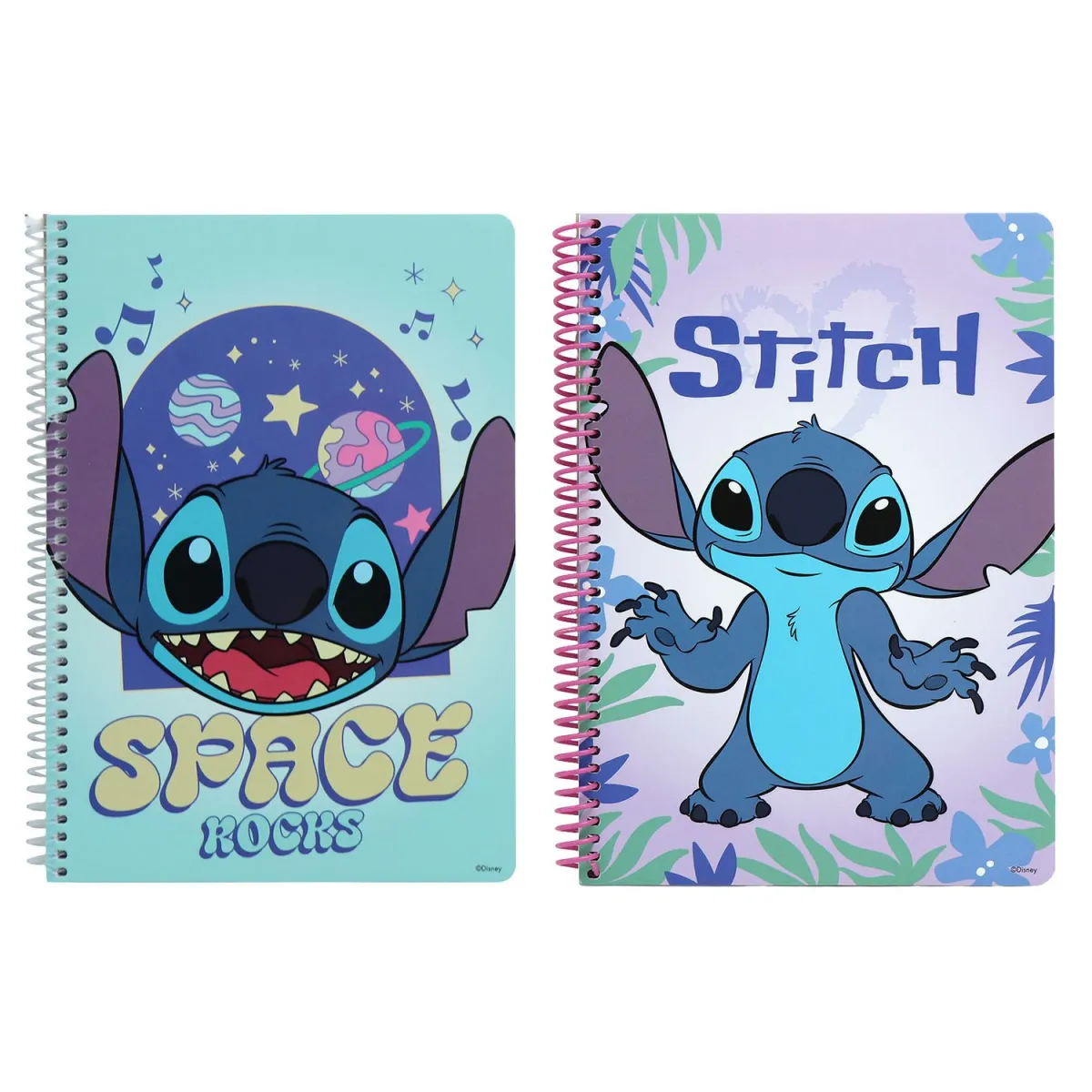 Must Team Τετράδιο Σπιράλ 17x25/2Θ Lilo & Stitch 60 Φύλλων