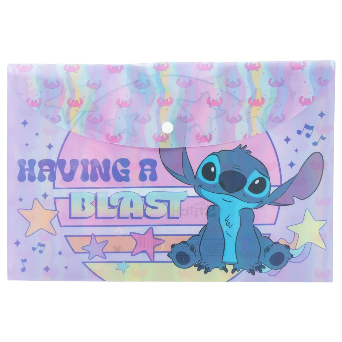 Must Team Φάκελος Με Κουμπί Α4 Lilo & Stitch