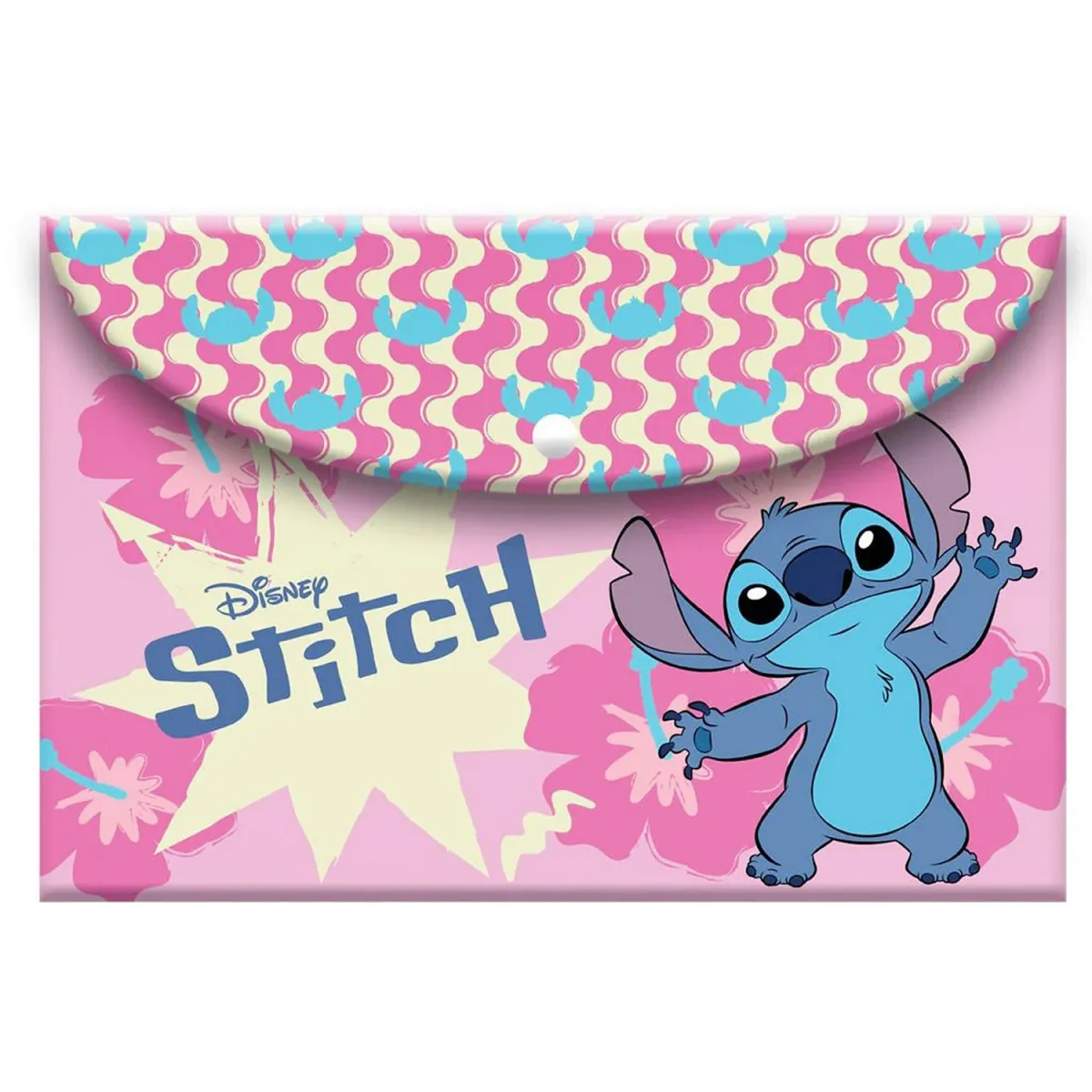 Must Team Φάκελος Με Κουμπί Α4 Lilo & Stitch