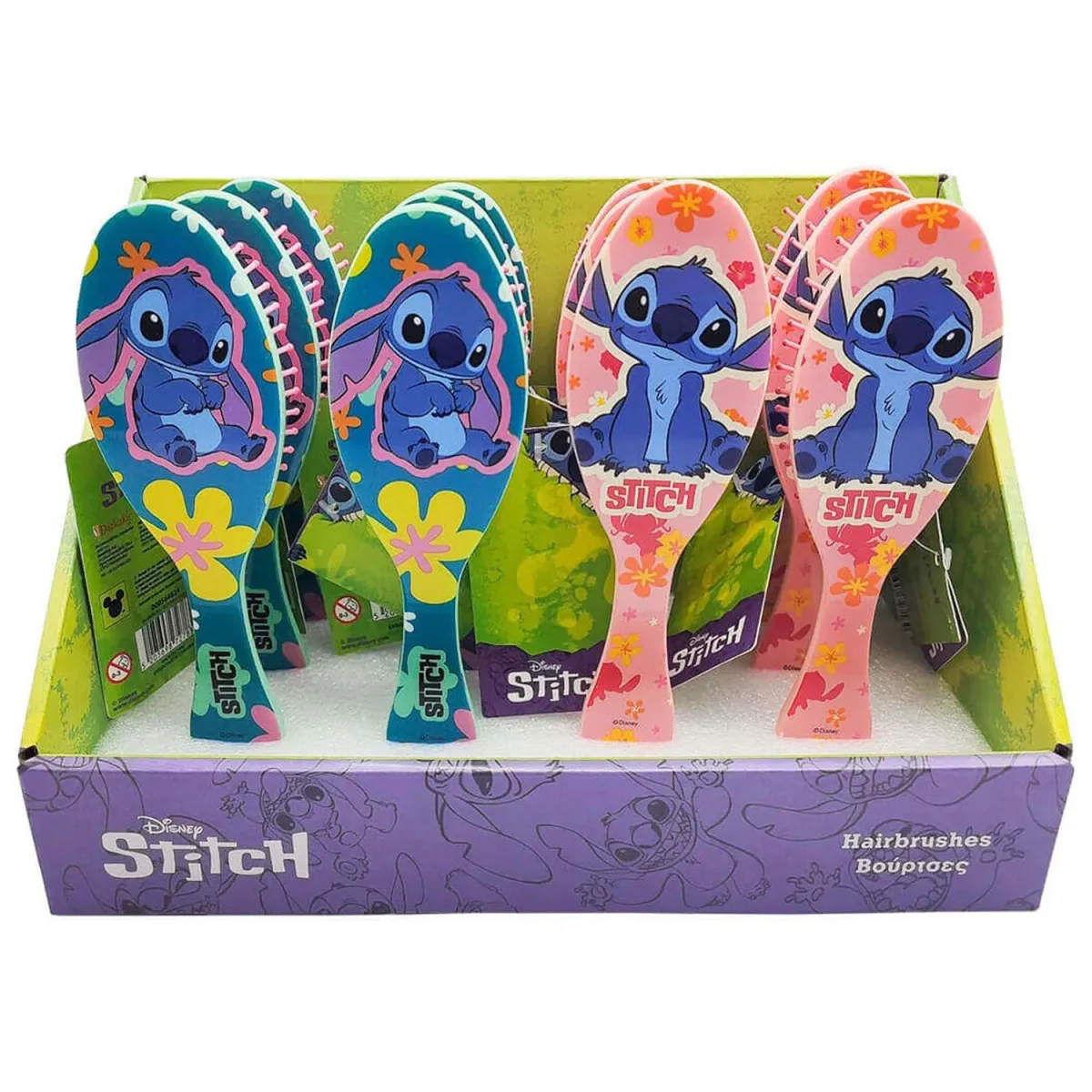 Must Team Βούρτσα Μαλλιών Lilo & Stitch 17,8cm